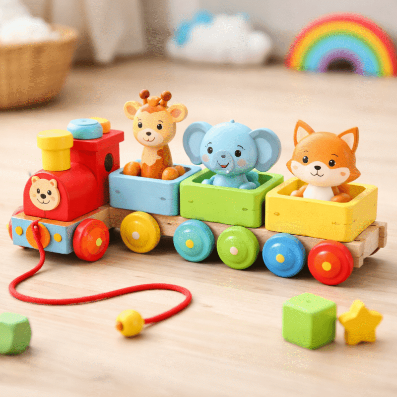 Animal Friends Pull‑Along Train