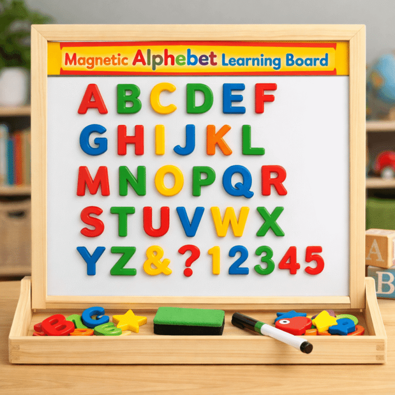 Magnetic Alphabet Learning Board