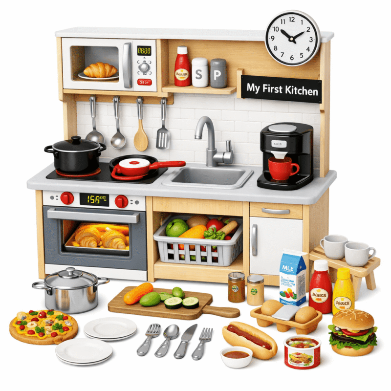 My First Kitchen Pretend Play Set